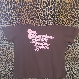 Victoria's Secret t- shirt.